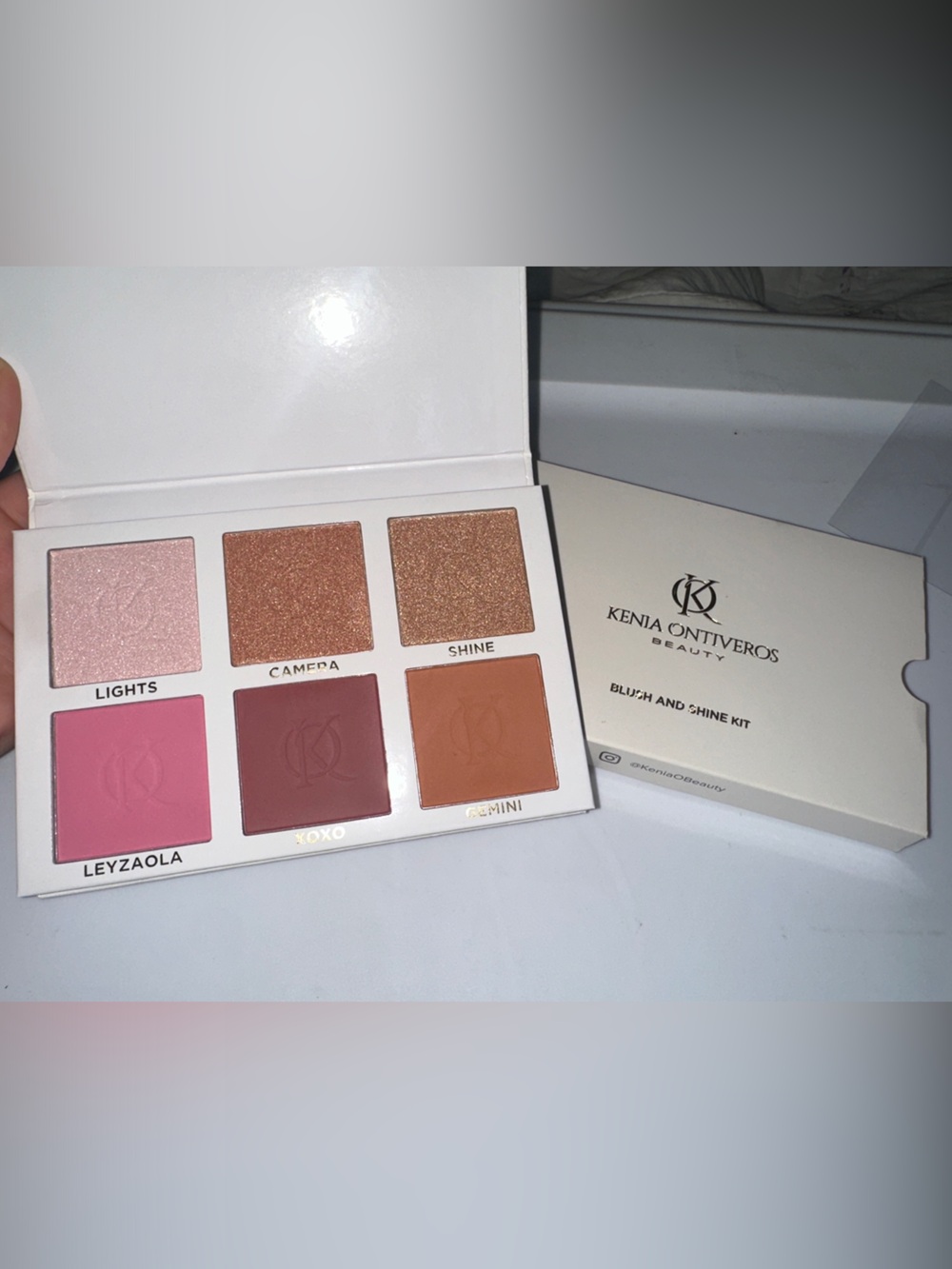 Pink & Peach Blush and Shine Palette
